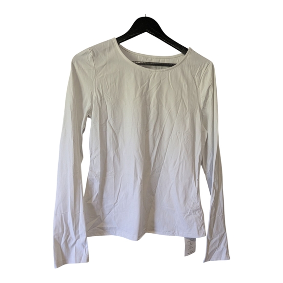 Women's Long sleeve, Round Neck, White Shirt. Size XL. WHIFAN. New. - Picture 2 of 8